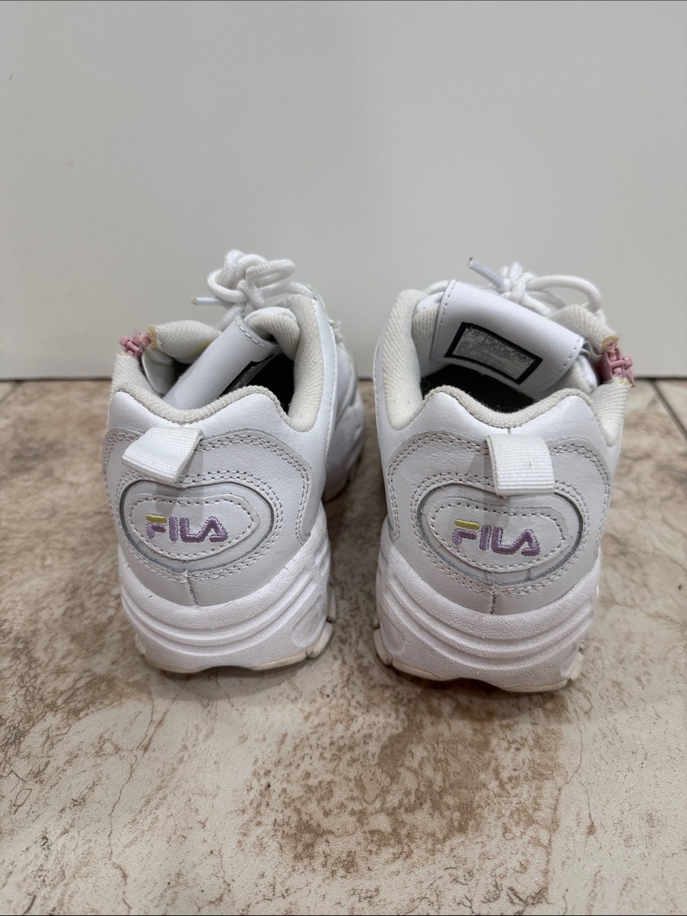 Womens Fila Disruptor 3 Zip Chunky Sneakers - Picture 7 of 10